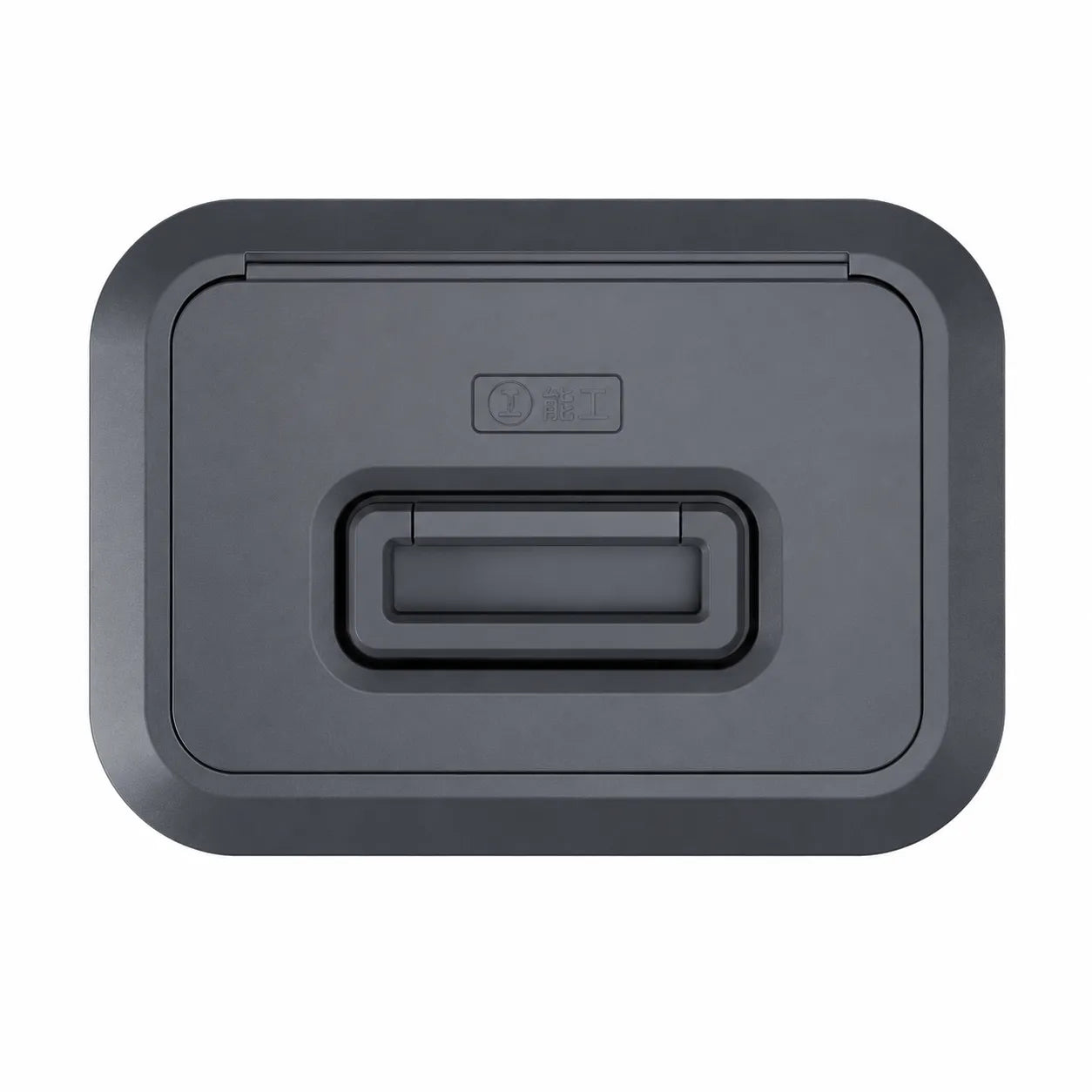 GREENER toolbox top cover with integrated carrying handle for modular home maintenance tool storage system