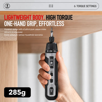 2000mah long lasting battery electric screwdriver 90 days standby