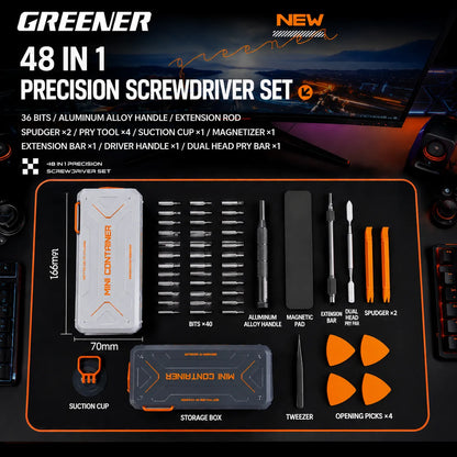 complete-48-in-1-electronics-repair-tool-kit-with-bits-opening-tools-and-storage-case