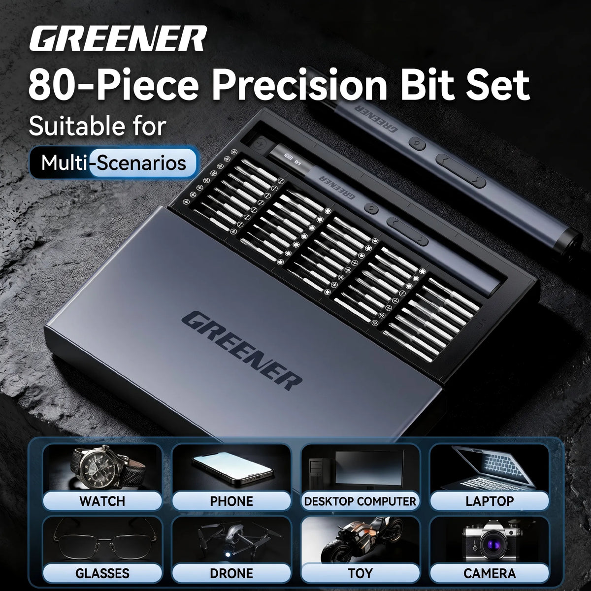Versatile-Electric-Screwdriver-Set-For-Repairing-Phones-Laptops-Drones-And-Cameras