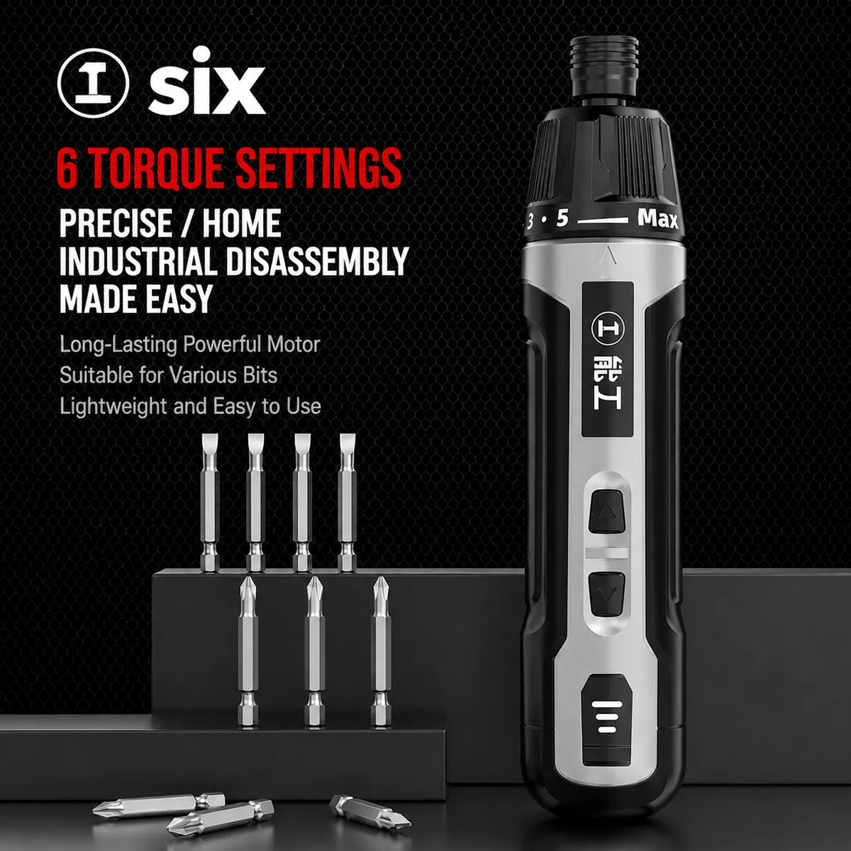 all copper motor electric screwdriver features