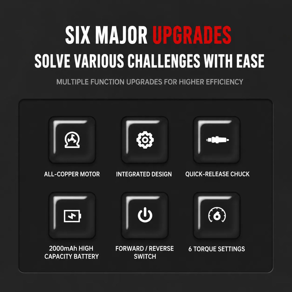 dual mode electric screwdriver 6nm 20nm torque