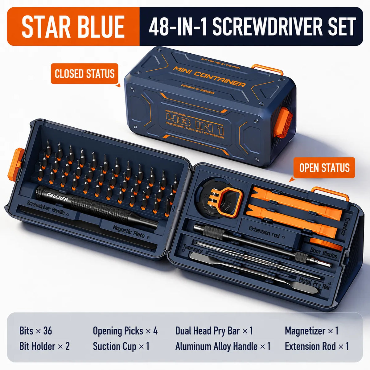 star-blue-48-in-1-electronics-repair-tool-kit-with-compact-storage-case