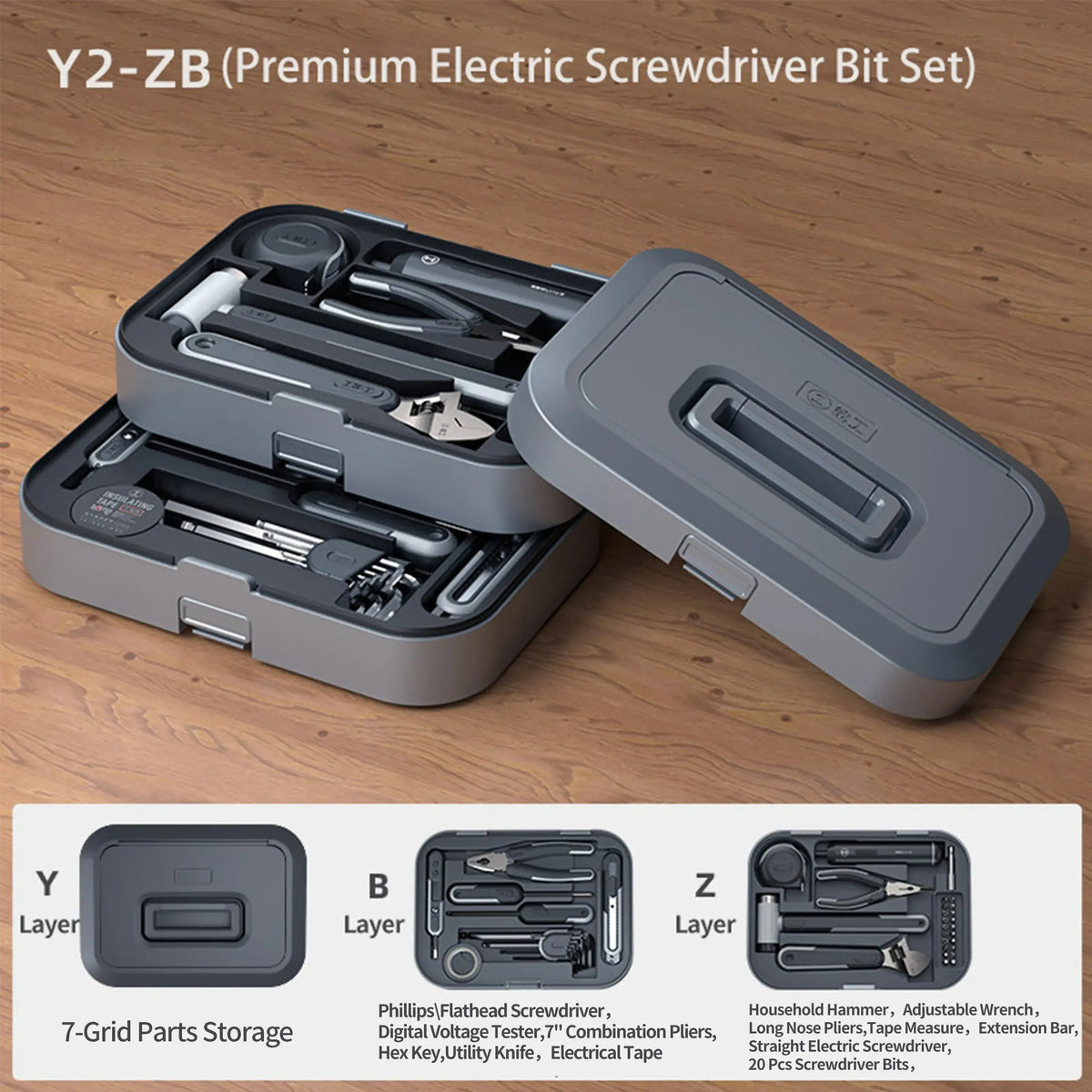 premium-electric-screwdriver-toolbox-home-repair-tool-kit
